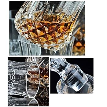 クリスタルガラス　デカンタ2個セット Amazon.co.jp: HOYA クリスタル 酒器セット 7pcs デカンタ